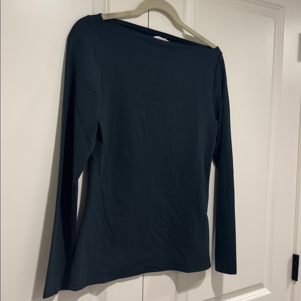Aritzia Contour Green Boatneck Top - Picture 4 of 5